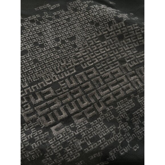 Eileen Fisher Shell Top Size Medium Petite Embroidered Sheer Silk Georgette NEW - Picture 6 of 8